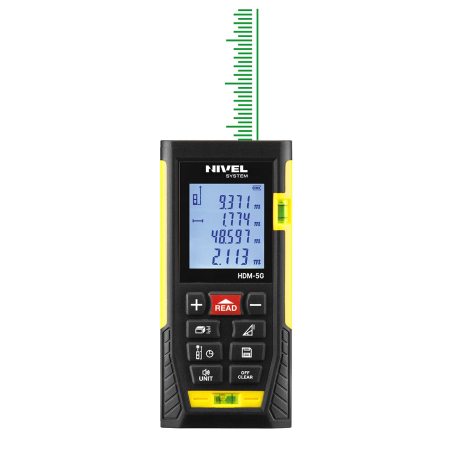 Dalmierz laserowy Nivel System HDM-5G - z zieloną wiązką
